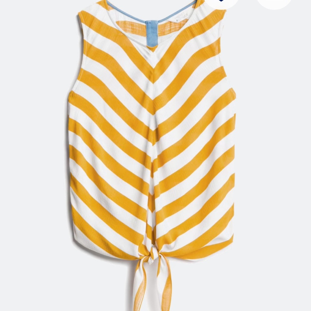 Market and spruce Striped stitch fix top